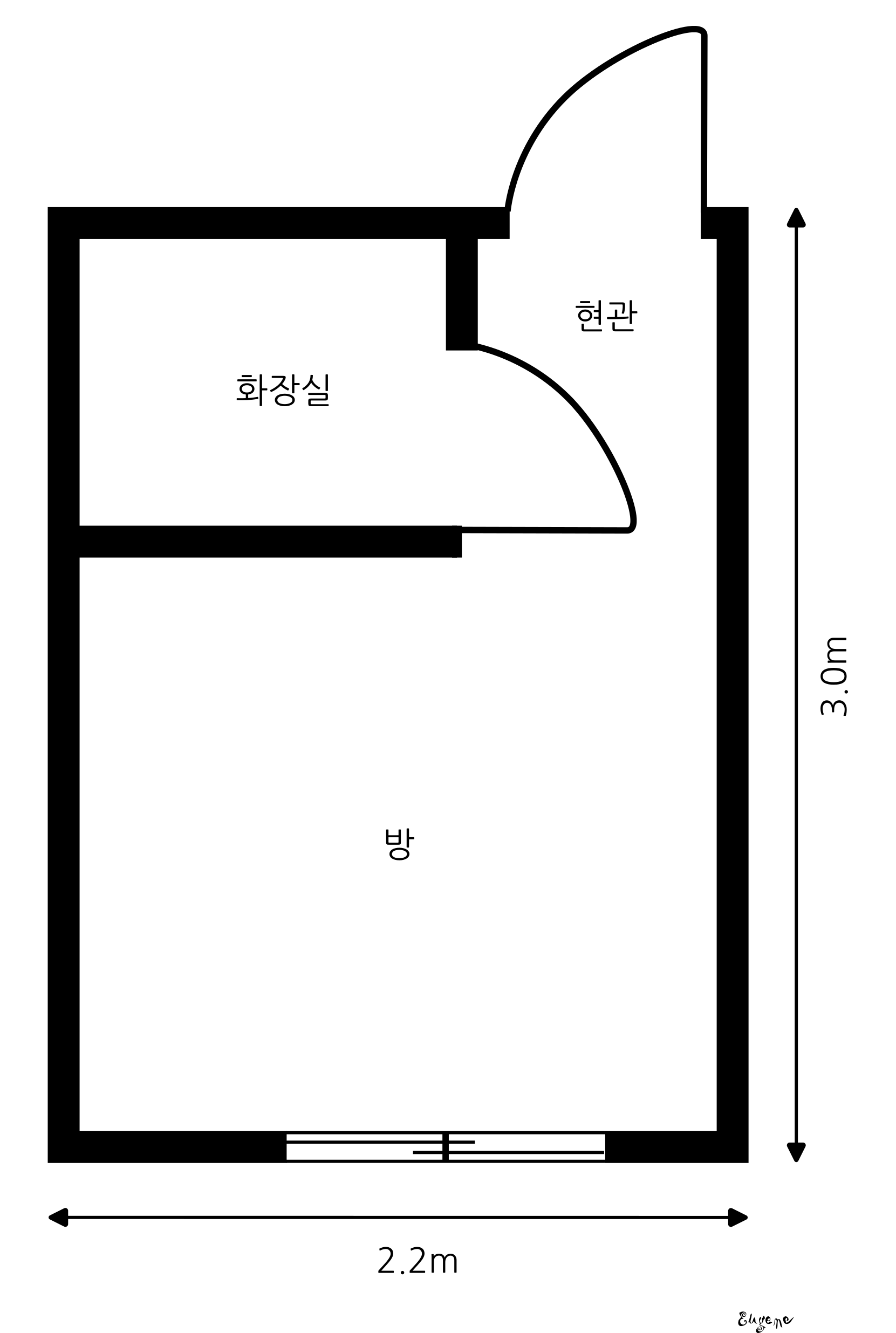 평면도 밑그림용